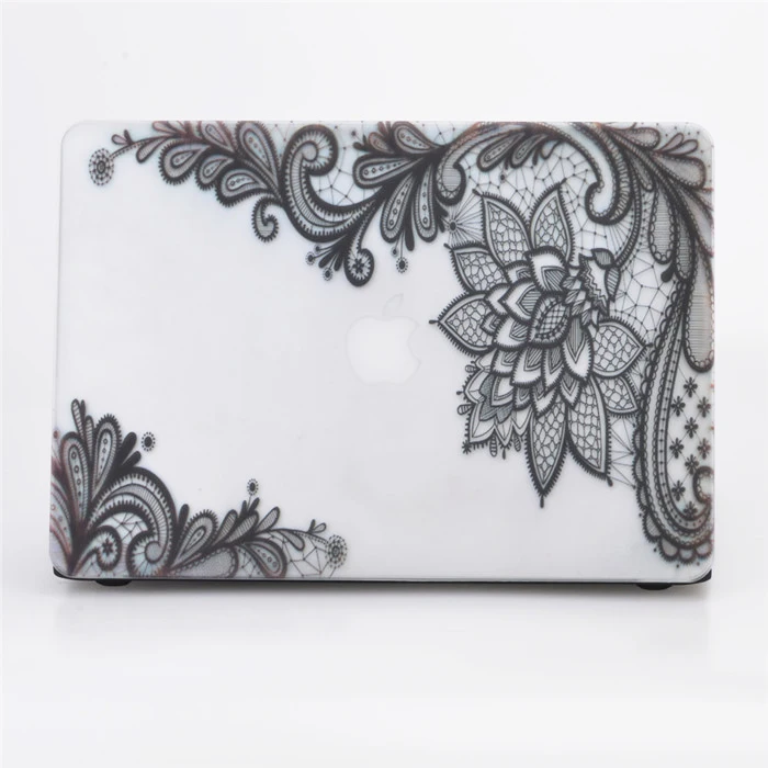 

Floral Lace Laptop Case For For Apple macbook Air Pro Retina 11 12 13 15 For Mac book 13.3 inch with Touch Bar +Keyboard Cover