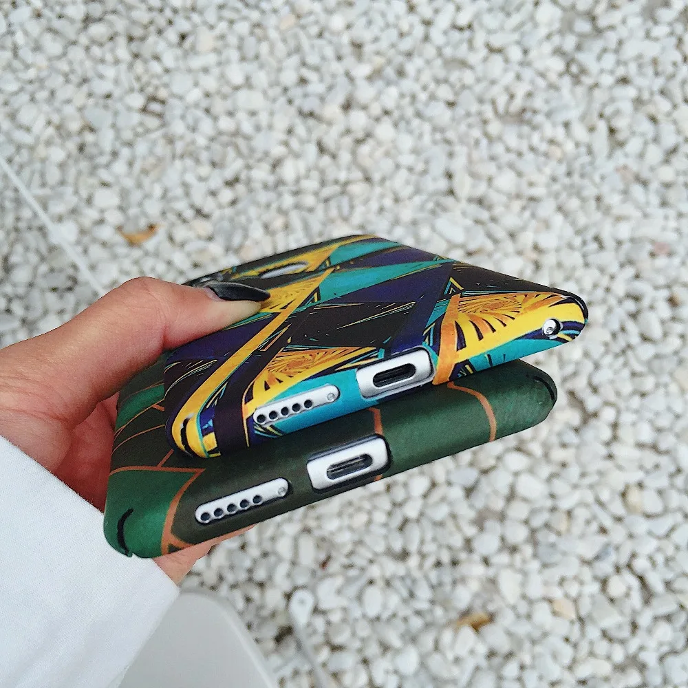 Геометрический решетки Мрамор дизайн чехол для телефона Apple IPhone x 7 8 плюс 6s 6 Plus