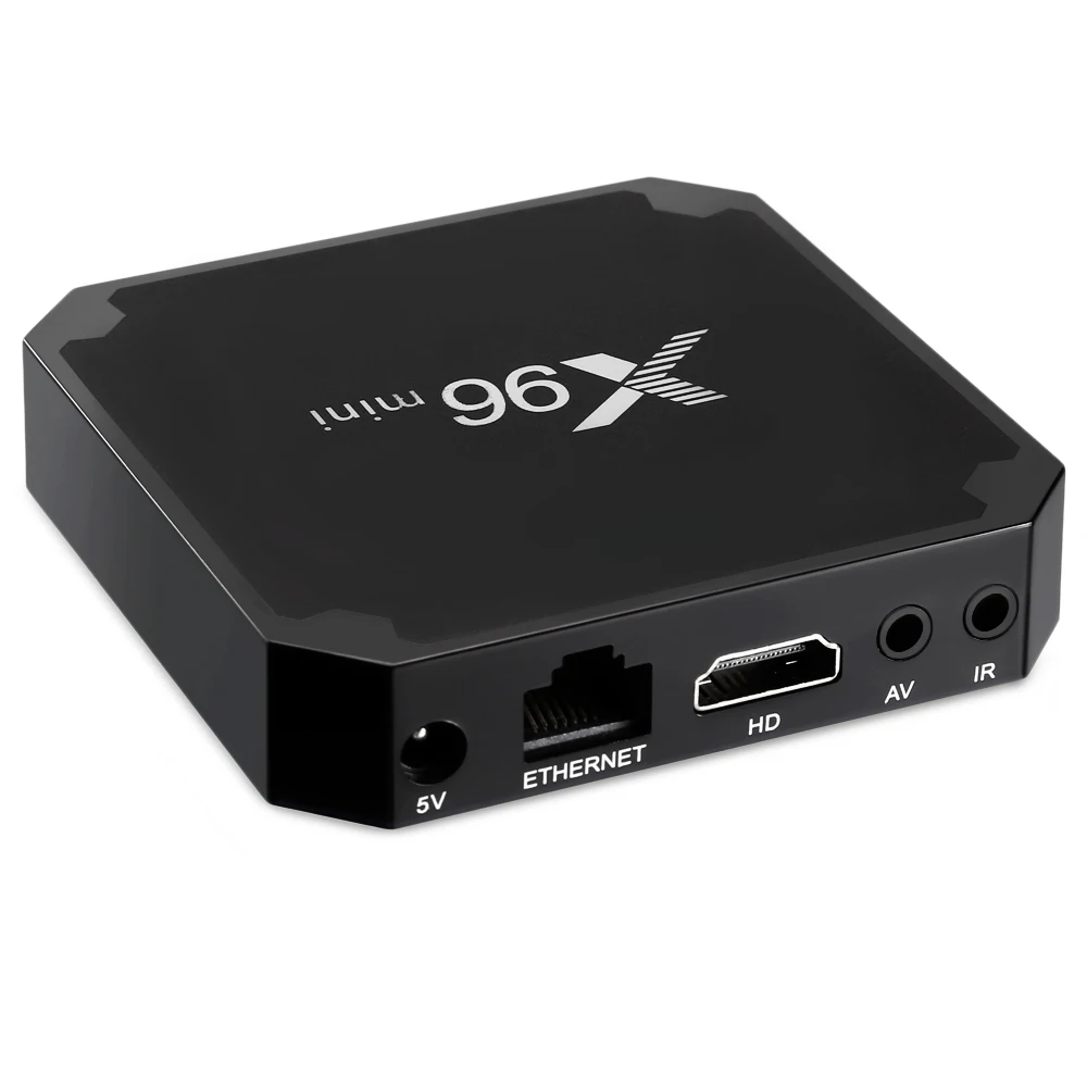 Просвет X96mini Смарт ТВ Box Android 7,1 Amlogic S905W 2 ГБ+ 16 Гб set top tv Box HDMI H.265 4K 2,4 ГГц Wi-Fi Media Player