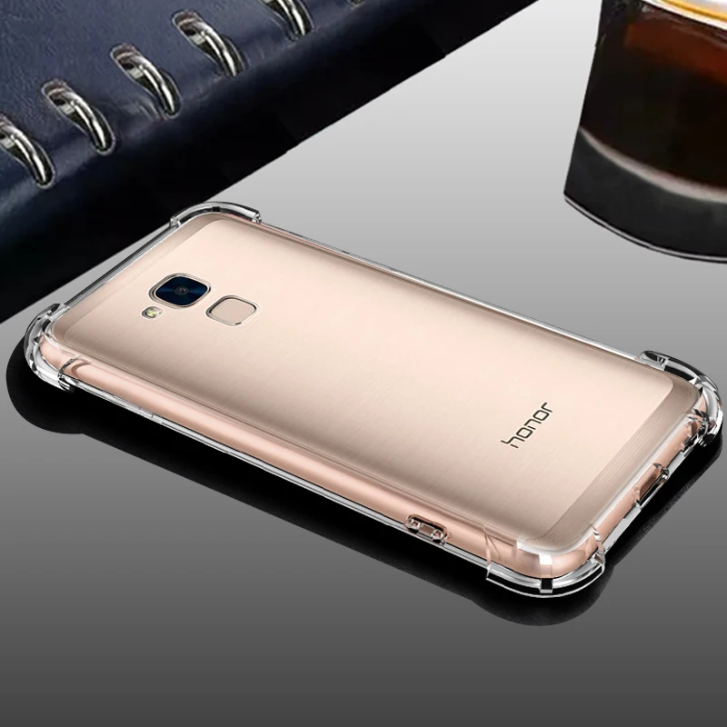 Xinwen Прозрачный чехол для задней панели, чехол, чехол для huawei honor 5c 7 lite gt3 7 lite 5 c силиконовые оригинальные аксессуары для телефонов