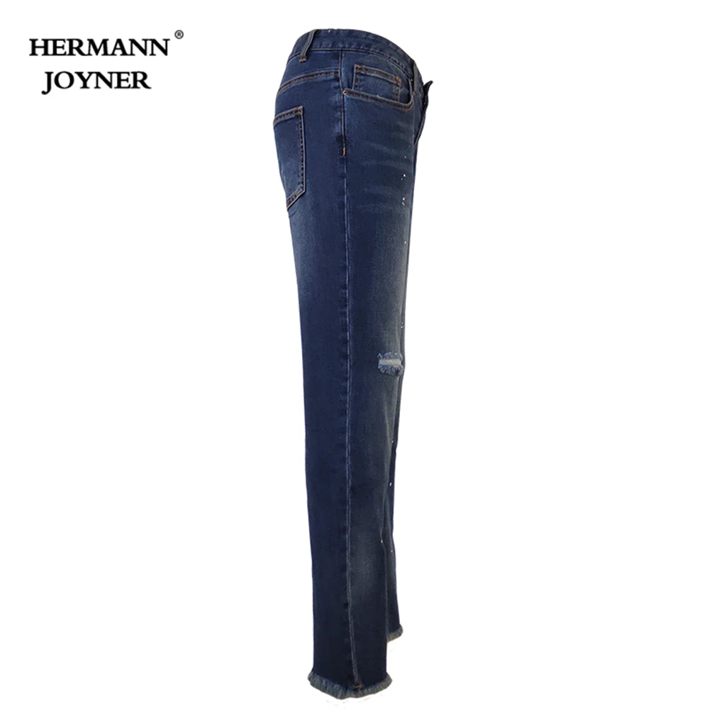 Новые джинсы женские Slim Fit Брюки классические дизайнерские брюки Повседневное