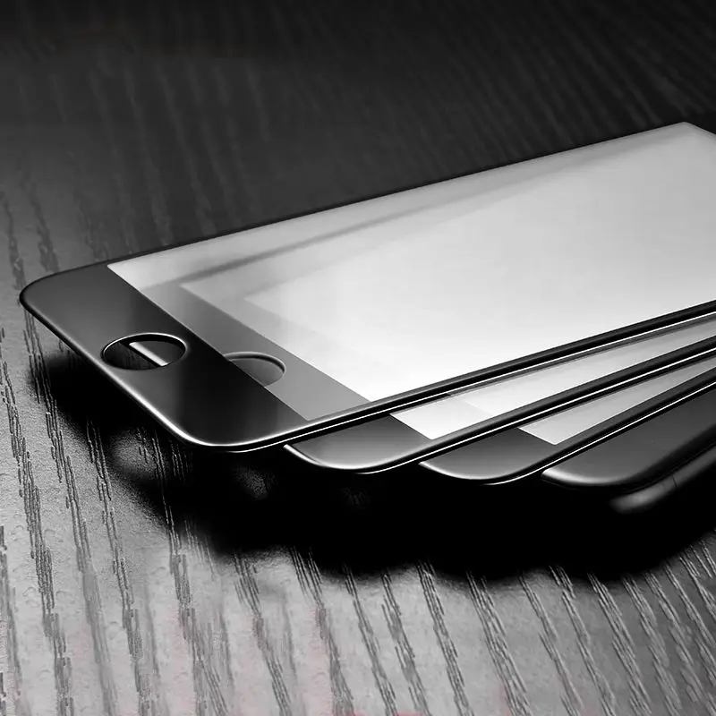 Закаленное стекло с полным покрытием для iPhone 6 6S защитная пленка экрана Plus