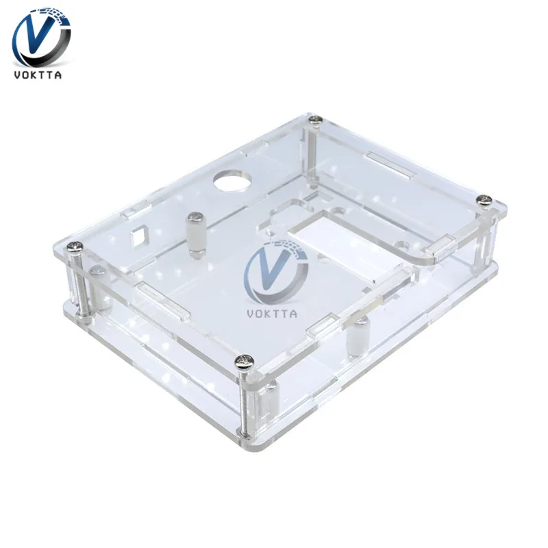 

New Transparent Acrylic Case for LCR-T4 Transistor Test Diode Triode Capacitor Meter Multimeters Voltmeter Ammeter Tester