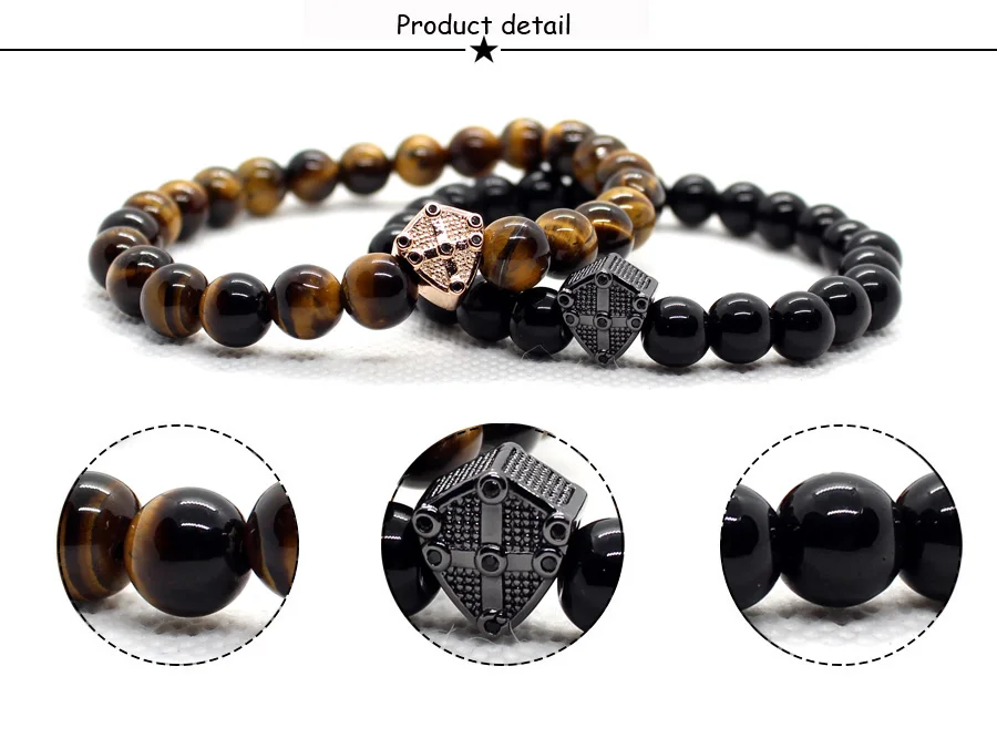 Щит браслет для мужчин Bileklik ювелирные изделия браслеты для женщин Pulseras Mujer Bijoux Дружбы мужские аксессуары браслеты Joyas