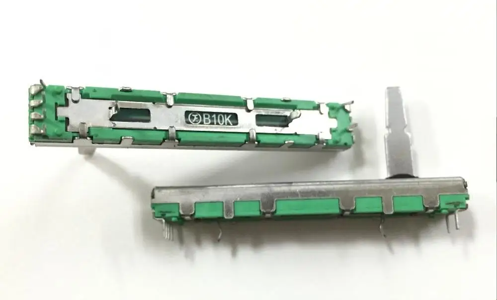 Оригинальный новый 100% Hong Kong Pu Yao F 6 см двойной скользящий потенциометр B10K ось 20 мм