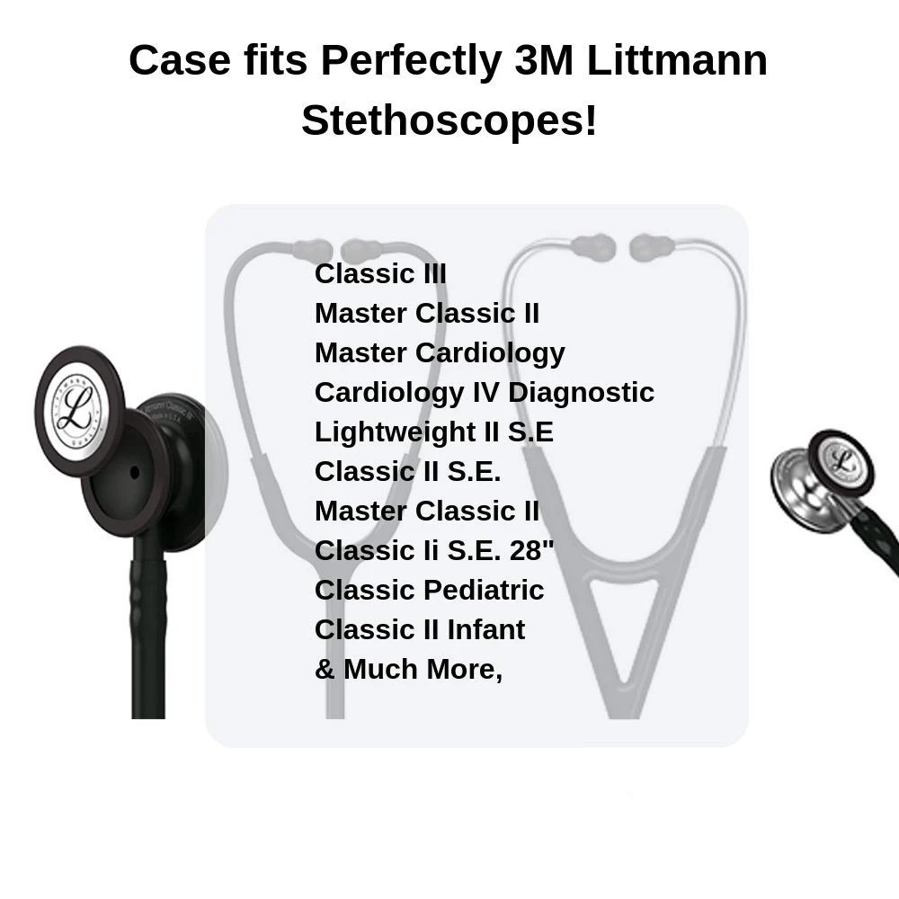 2019 Жесткий EVA портативный стетоскоп сумка чехол Чехол для 3M Littmann Classic III/MDF/ADC/Omron и
