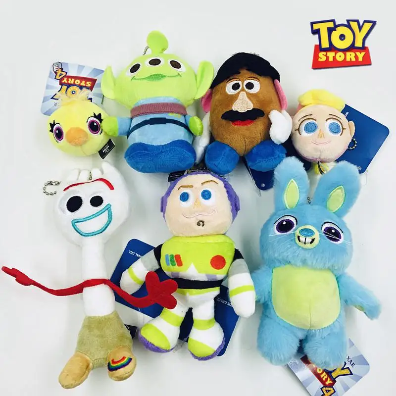 Горячая игрушка из фильма История 4 Мультяшные плюшевые игрушки Рисунок Forky Банни