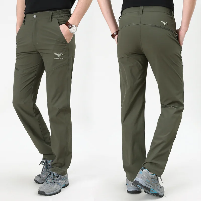 Мужские брюки для активного отдыха LoClimb летние ультратонкие быстросохнущие