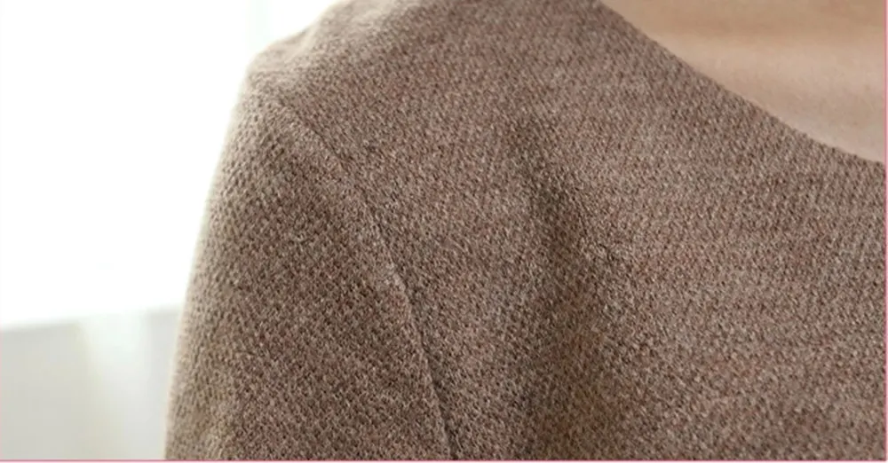 Весенне осенние женские платья повседневная трикотажная Базовая рубашка из