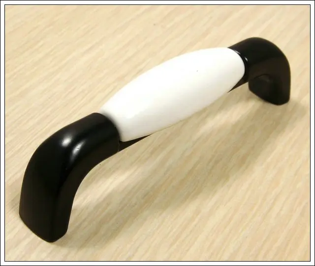 

UNILOCKS 10Pcs Zinc Alloy Ceramic Drawer Pulls Cabinet And Furniture Door Handle