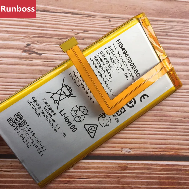 HB494590EBC Аккумулятор для huawei Ascend Honor 7 PLK-L01 UL00 AL10 G628 G620 литий-ионный встроенный аккумулятор для мобильного телефона