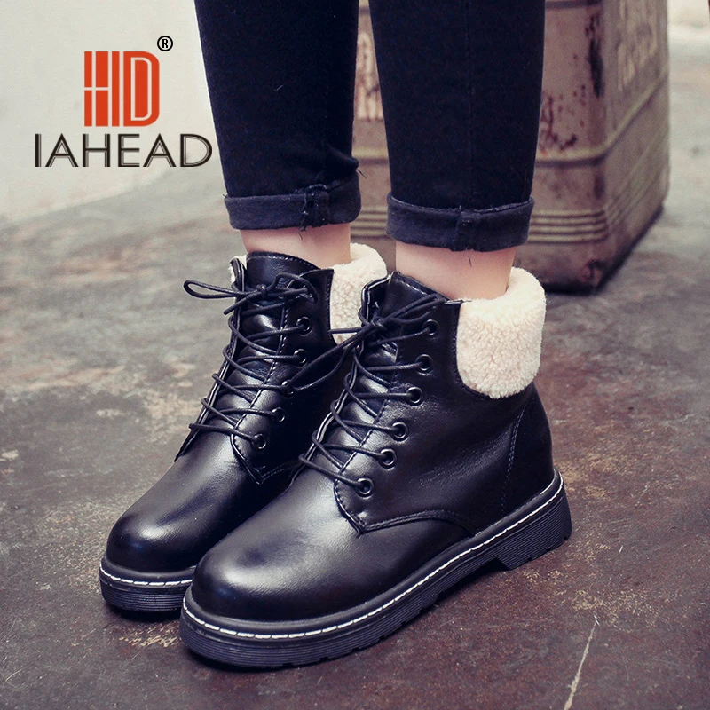 Iahead Обувь Для женщин России Женская зимняя обувь Сапоги и ботинки для девочек