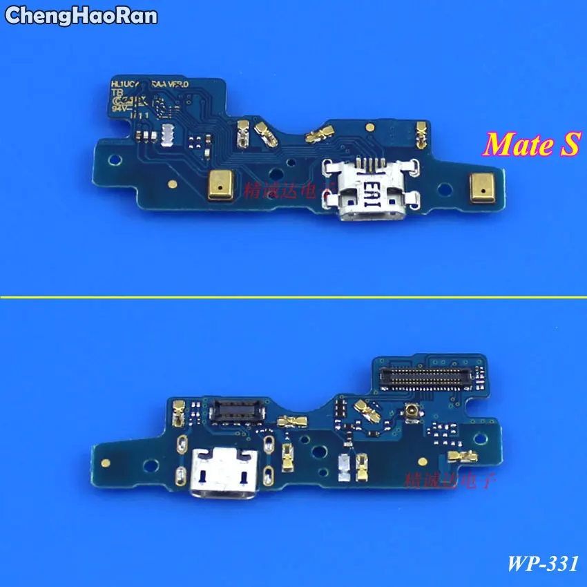 ChengHaoRan гибкий usb зарядный порт кабель для huawei mate S CRR UL00 UL20 TL00 CL00 док разъем