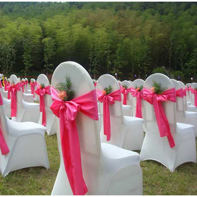 Универсальный Эластичный чехол для стула полиэстер спандекс 4 шт./лот|party