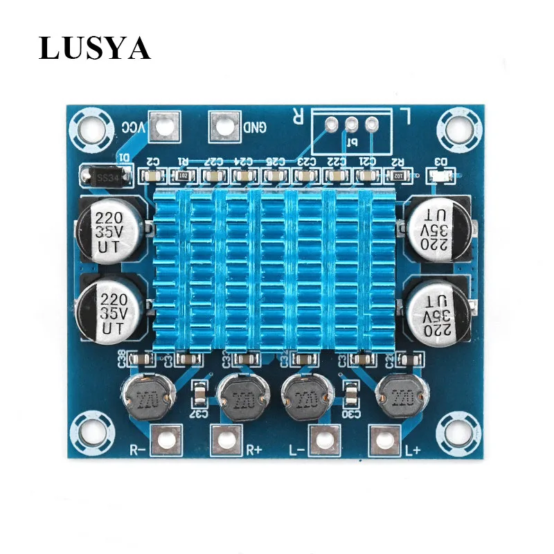 Lusya Mini Class D цифровой аудио усилитель мощности 30 Вт * 2 стерео 0 Amplificador C6 001|Усилители