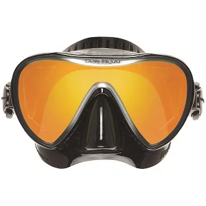 Silver - Mirror Lens Маска Scubapro SYNERGY 2 TRUFIT Scuba Divng - Цвет: Silver - Mirror Lens
