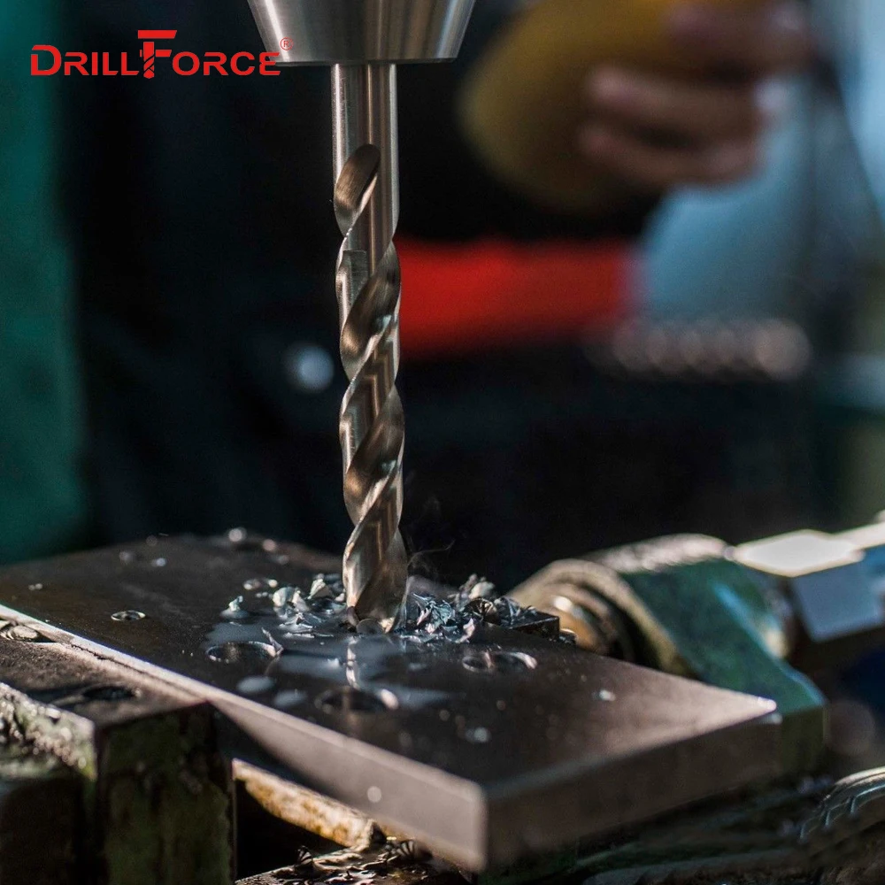 Набор кобальтовых сверл Drillforce M42 1 шт. стандартный набор 7 6 14 мм для сверления на