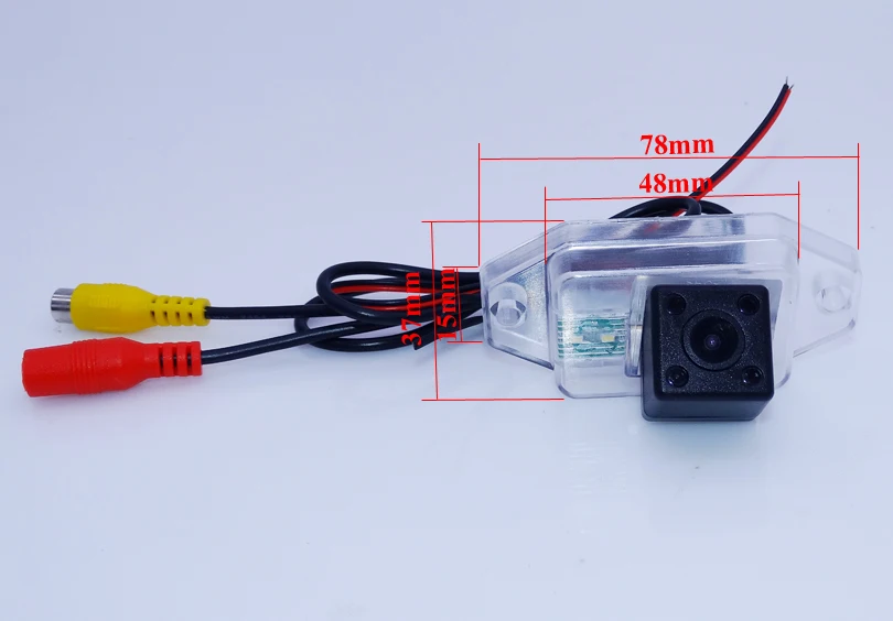 Высокое разрешение HD TFT5 &quotцветной ЖК-монитор зеркала заднего вида 800*480 с камерой
