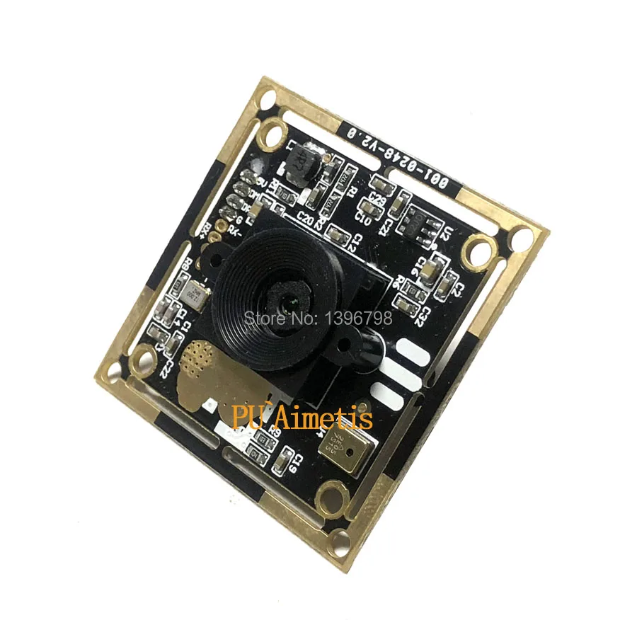 Мини камера наблюдения HD 8MP AF Автофокус SONY IMX179 3264*2448 15FPS аудио поддержка USB модуль