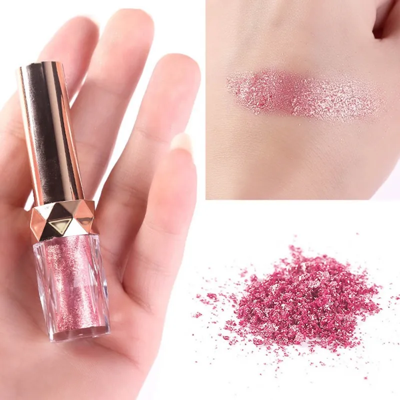 2017 Mermaid Gold Color Glitter Multifunction Makeup Waterproof Pigments Eyes Lightening Sequins Powder Cosmetics |