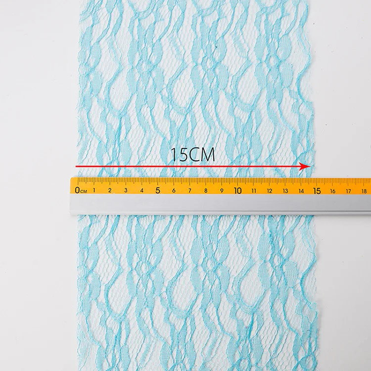 1 Roll 15cm x9m Colorful Lace Ribbon DIY Sewing Mesh Trim Garment Deco Accessories C21 | Дом и сад
