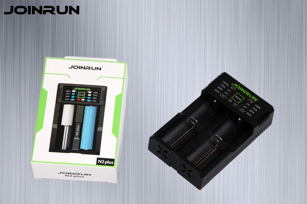 Оригинальное зарядное устройство Joninrun N2 Plus 18650 Li-Ion 18650 14500 16340 26650 Ni-MH Ni-Cd AAA AA перезаряжаемое зарядное устройство