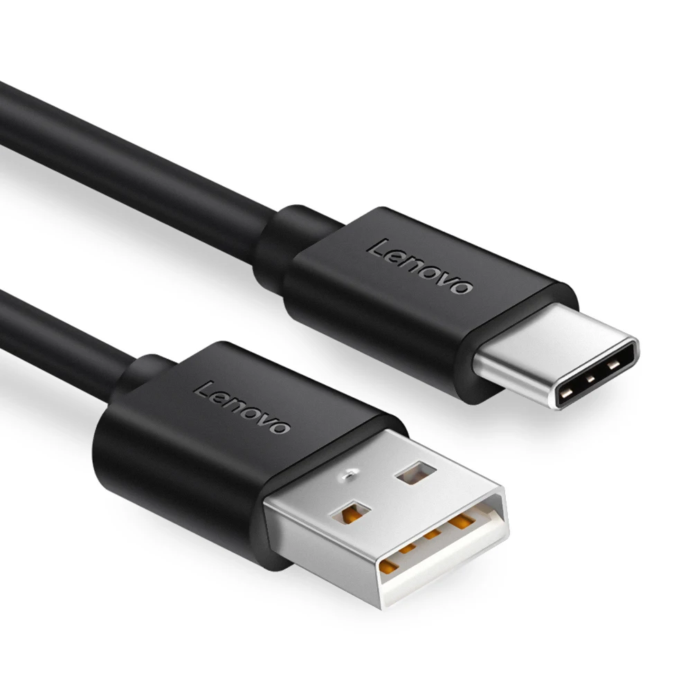Lenovo оригинальный usb type C кабель 2A передачи данных для быстрой зарядки USB Кабель