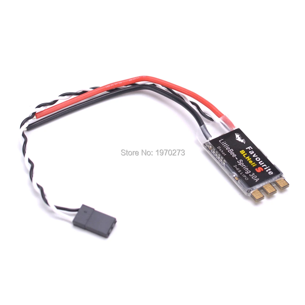 FVT LITTLEBEE BLHeli s SPRING 30A ESC 2 6S поддерживает Мультикоптер Mulitshot DSHOT Oneshot42 OneShot125 для FPV