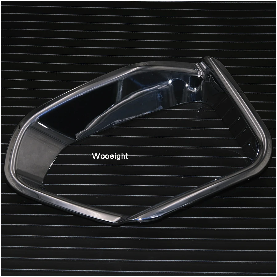 Wooeight 2Pcs ABS Chrome Car Rear Fog Light Lamp Foglight Bumper Cover Trim Bezel Frame Molding For Subaru XV Crosstrek 2018 | Автомобили