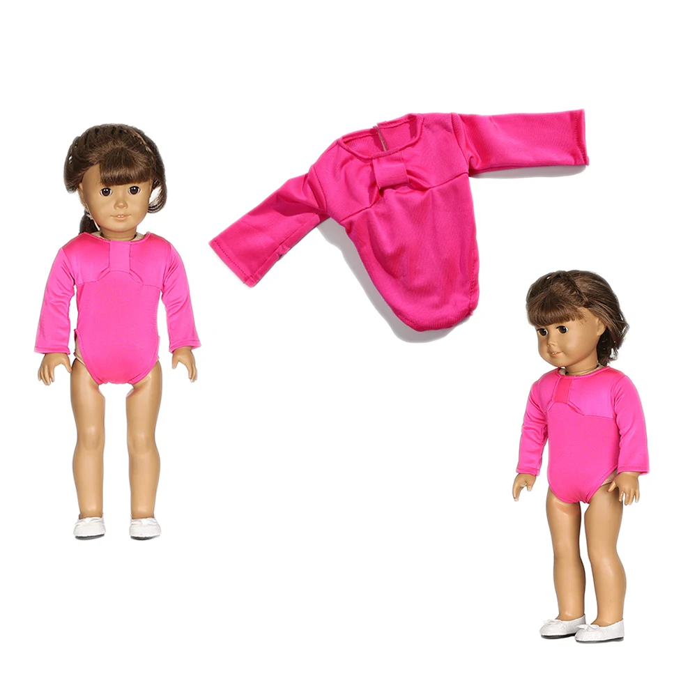 Бесплатная доставка 18 дюймов американский купальник белый и розовый красный