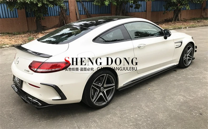 Спойлер из углеродного волокна для Mercedes Benz C Class W205 C63 COUPE C200 C300 2016.2017.2018