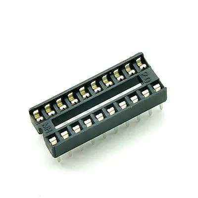 

96PCS 20 Pin DIP IC Socket Adapter 20Pin Pitch 2.54mm Connector