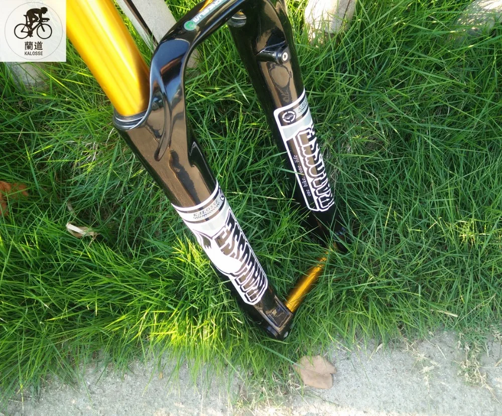 Передние Подвески Kalosse Barrel shaft MTB ступицы 20 мм 26 дюймов вилка для горного