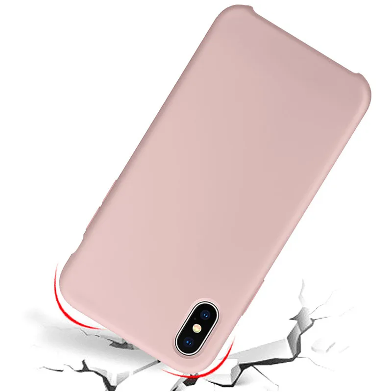 EPEVA оригинальный логотип силиконовый чехол для iphone X XR 7 8 Plus Жидкий iPhone XS MAX 6 6S plus 5 5S