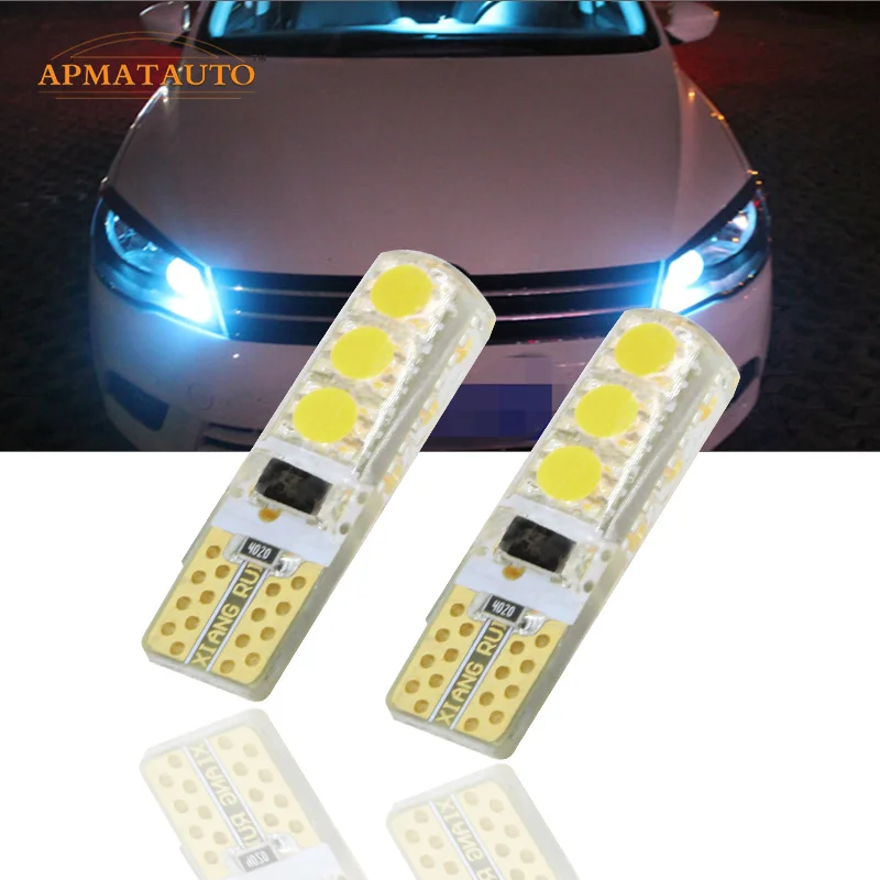 Светодиодные Габаритные огни для Volkswagen Jetta Lavida Polo Bora Vistar Caddy Santana Passat пара 12 В|t10 led 5