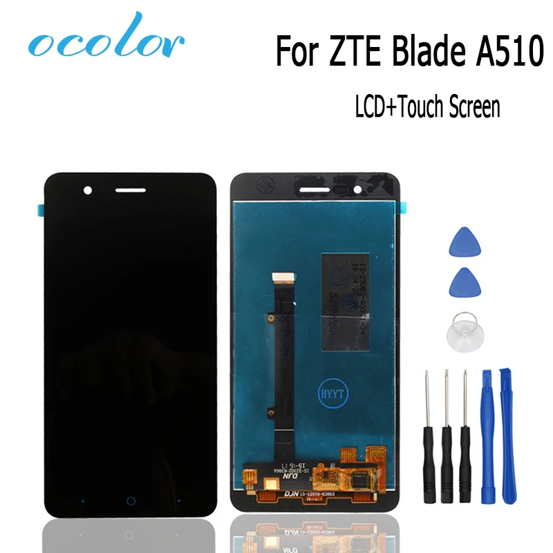 ЖК дисплей и сенсорный экран для ZTE Blade A510 хороший дигитайзер в сборе замена