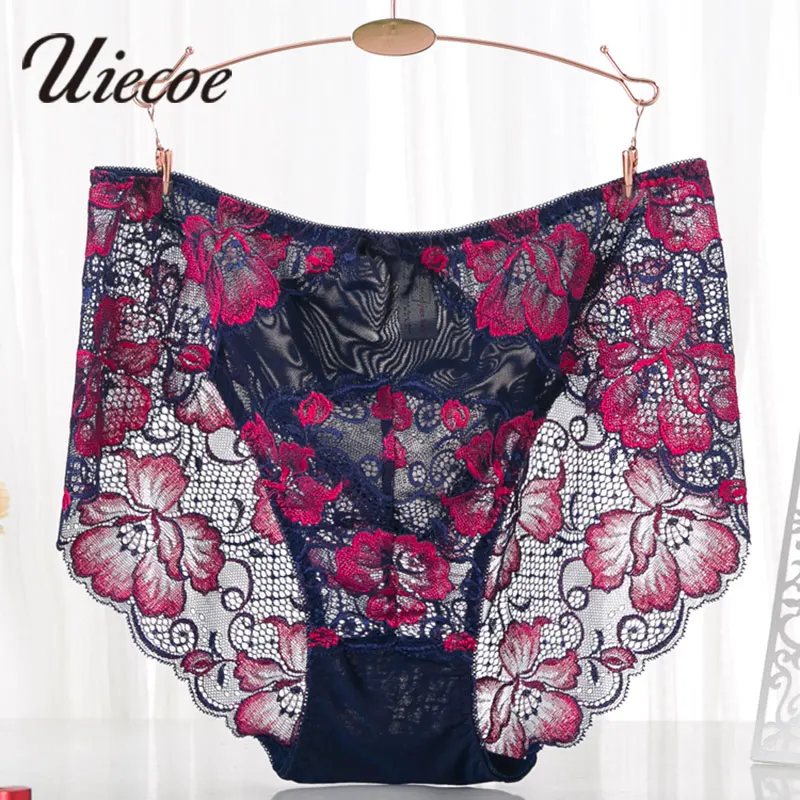 UIECOE женское нижнее белье большого размера трусы женские 2XL 4XL удобные дышащие