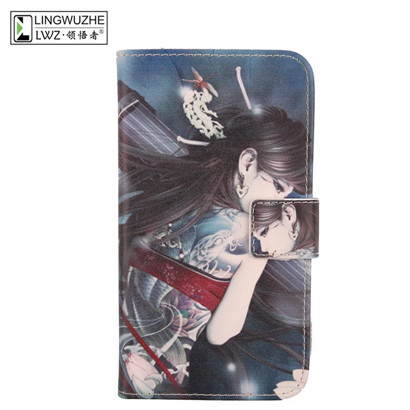 LINGWUZHE чехол книжка для мобильного телефона из искусственной кожи Samsung GT S5380 Wave Y|case