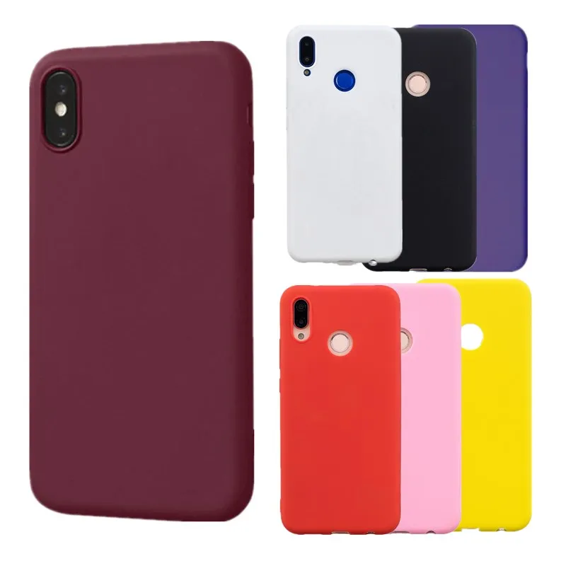 Яркий матовый чехол для Huawei P Smart 2018 P30 Lite P20 Pro Y5 Y6 Mate 10 чехлы |