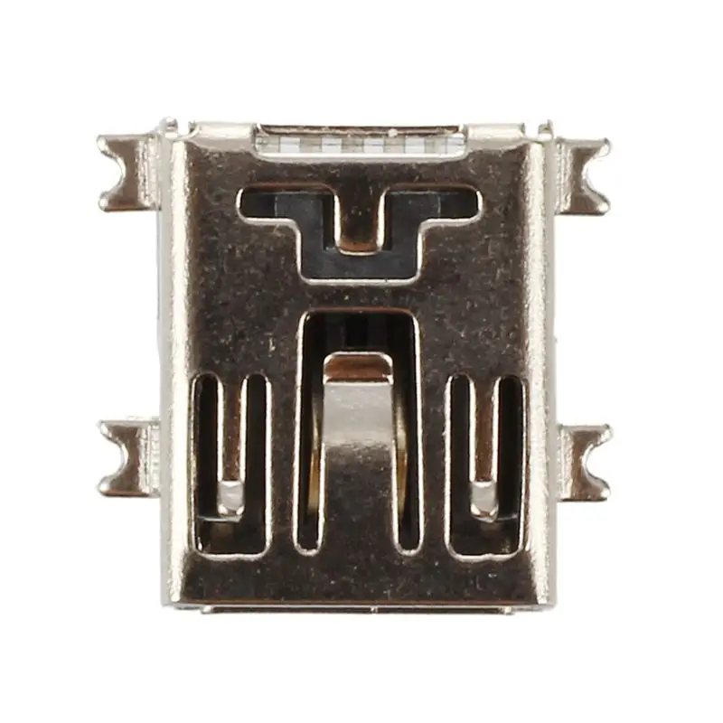 Замена мини Тип USB B Женский 5 Pin держатель для печатной платы Джек Зарядное