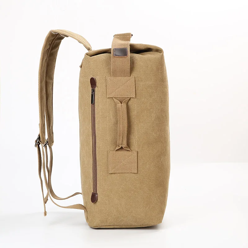 Men Handbag Outdoor Sports Multifunction Travel Bag Unisex Canvas Bagpacks Men's High Quality Casual Shoulder | Багаж и сумки