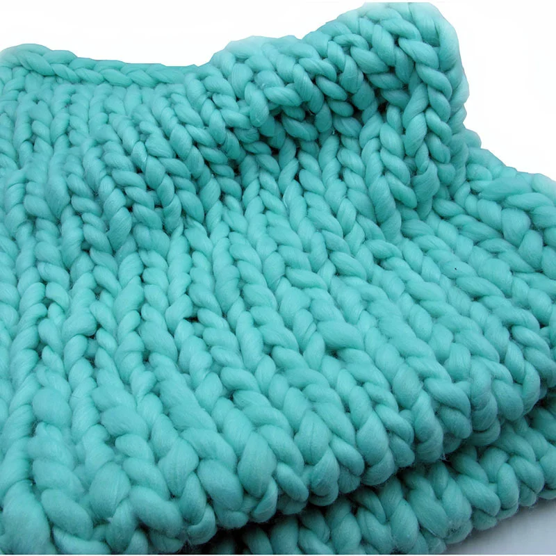 Супер плотная шерстяная пряжа натуральная массивная сделай сам ровинг сетка