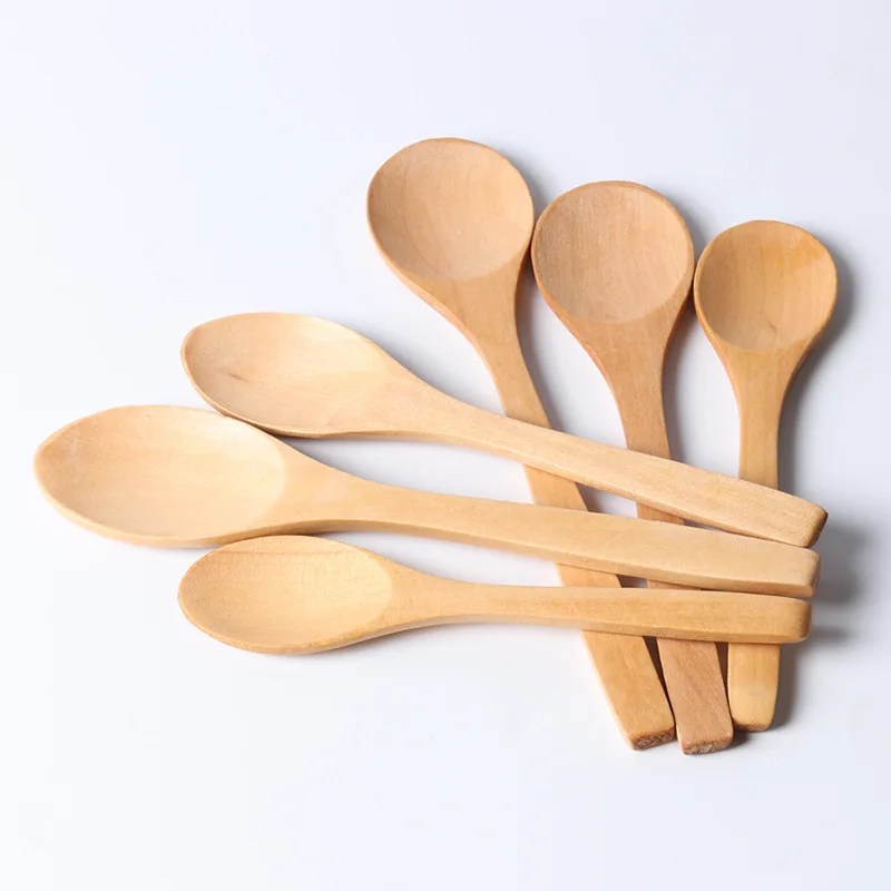 5 шт./компл. деревянные ложки детская ложка для еды | Дом и сад