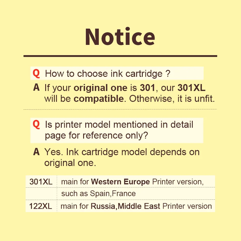 HWDID 301XL заправка чернильного картриджа черная Замена для HP 301 xl hp Deskjet 1010 1510 1512 1514