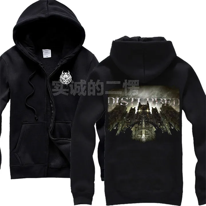 13 видов конструкций молния беспокоили Sudadera Толстовка с принтом Band хлопок рок