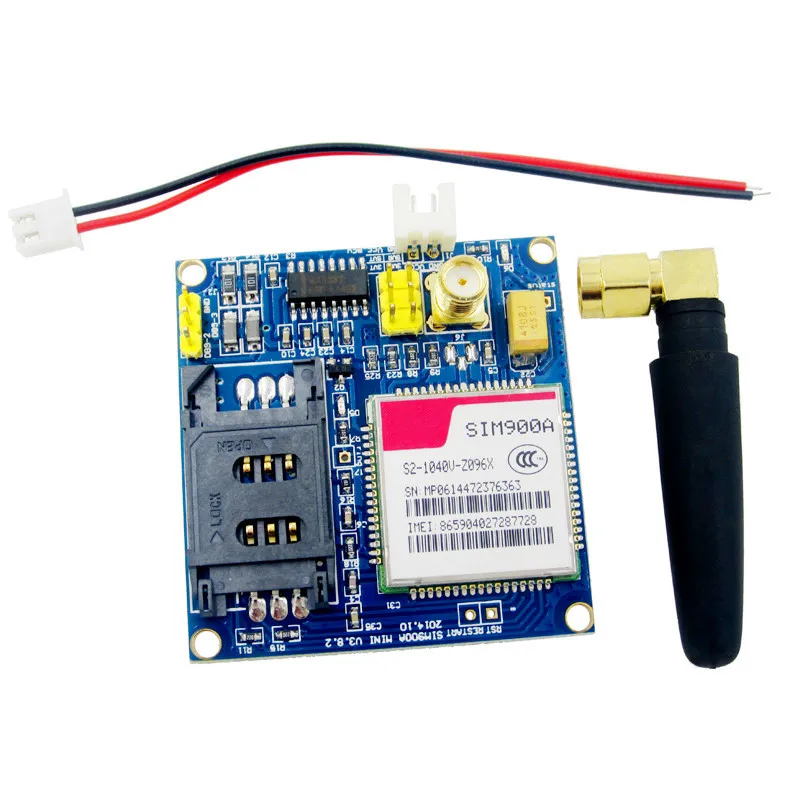 

1 шт. Новинка SIM900A V4.0 комплект беспроводной модуль расширения GSM GPRS плата антенна протестирована по всему миру магазин