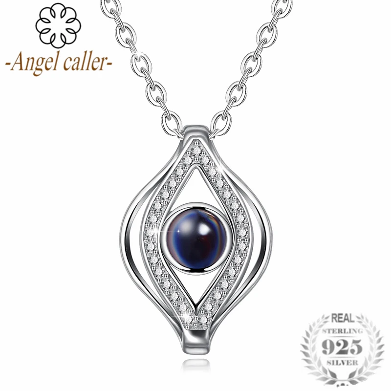 Женское ожерелье с подвеской Angel Caller оригинальное из стерлингового серебра 925