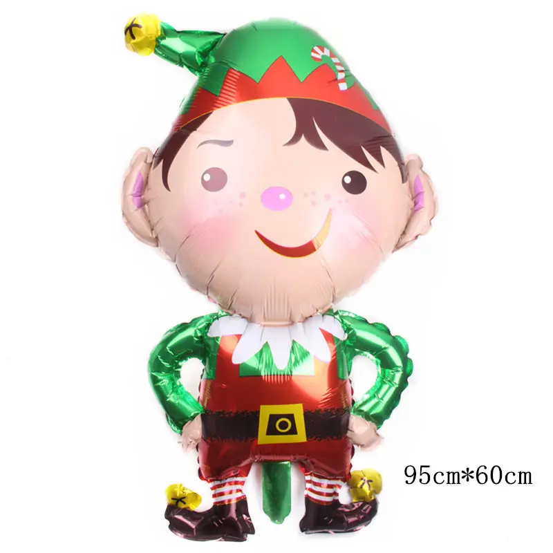 TSZWJ New Christmas Series Aluminum Balloons Festive Atmosphere Decoration High Quality | Дом и сад