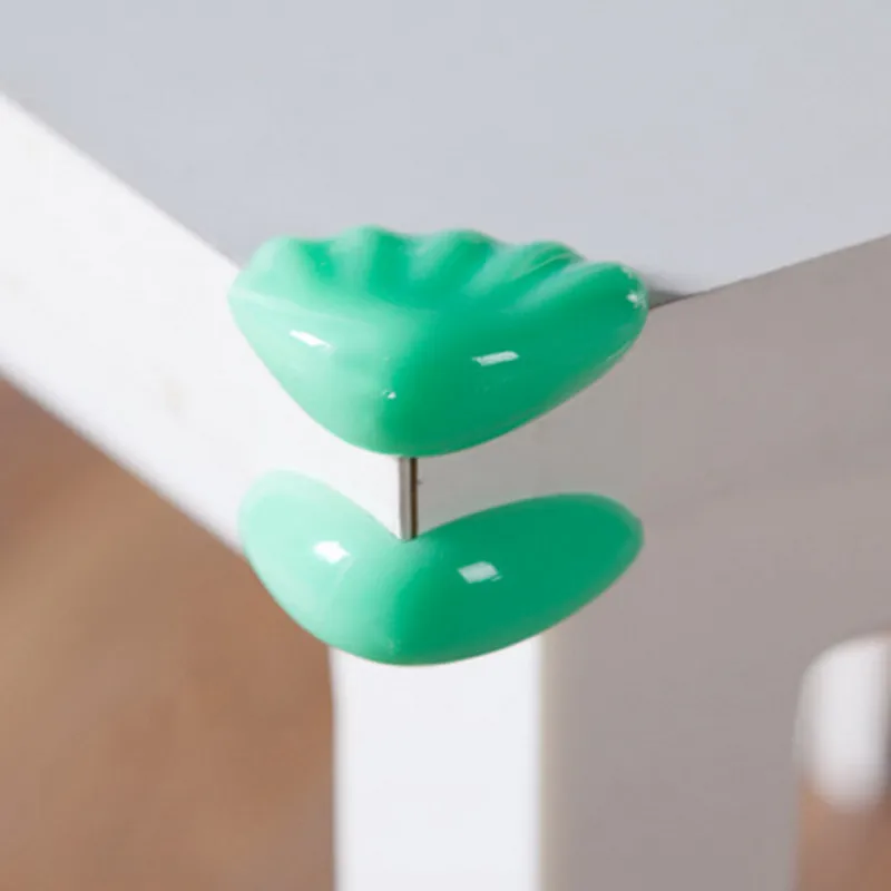 Infant Table Desk Edge Corner Safety Silicone Ocean Shape Crash Protection Luminous Guards Hook Baby | Мать и ребенок