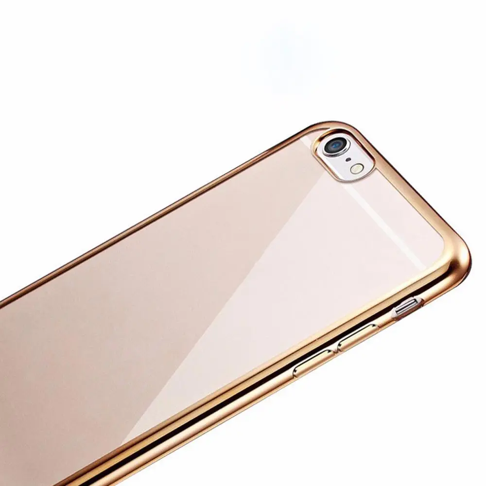 Прозрачный чехол для телефона iPhone 6 7 8 X XR XS Max роскошный мягкий из ТПУ Plus Fundas |